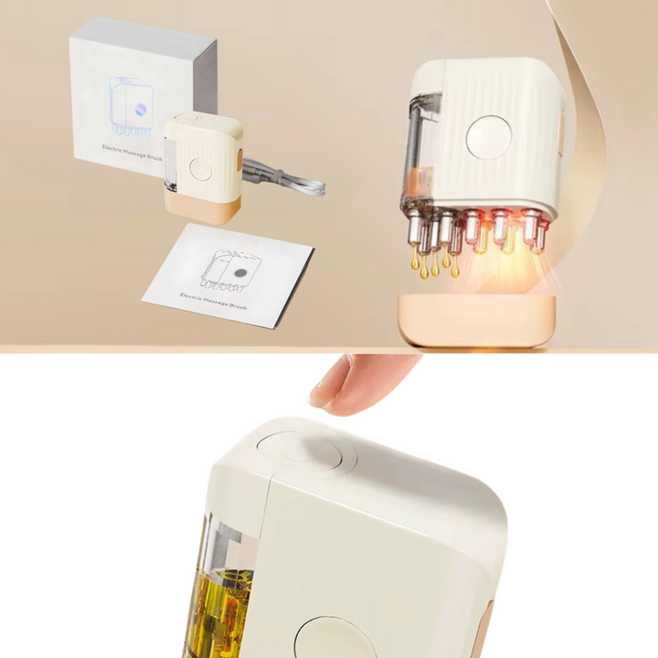 Scalp Applicator / Terapia con Luz LED, Vibración & Microcorrientes EMS