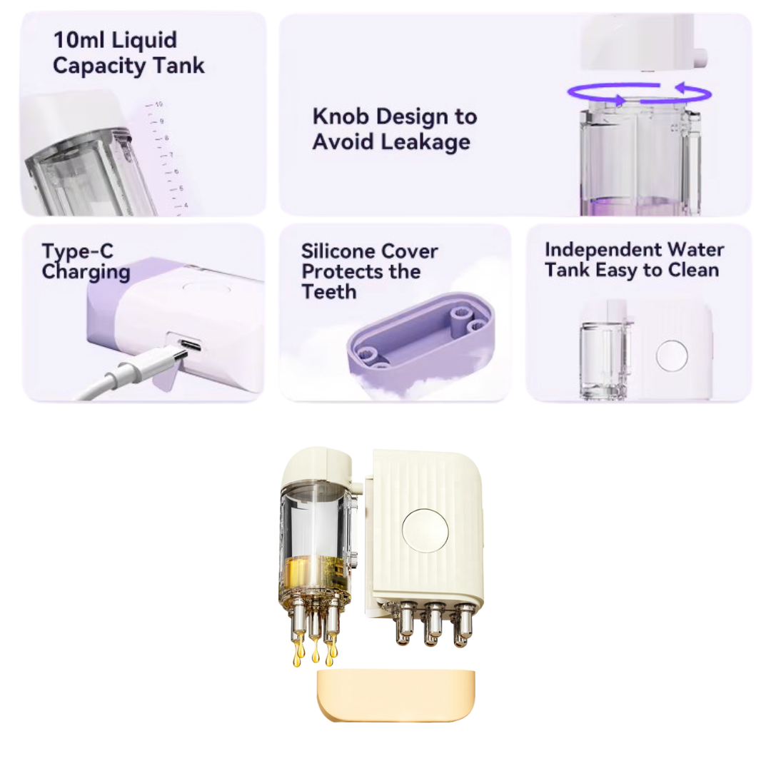 Scalp Applicator / Terapia con Luz LED, Vibración & Microcorrientes EMS