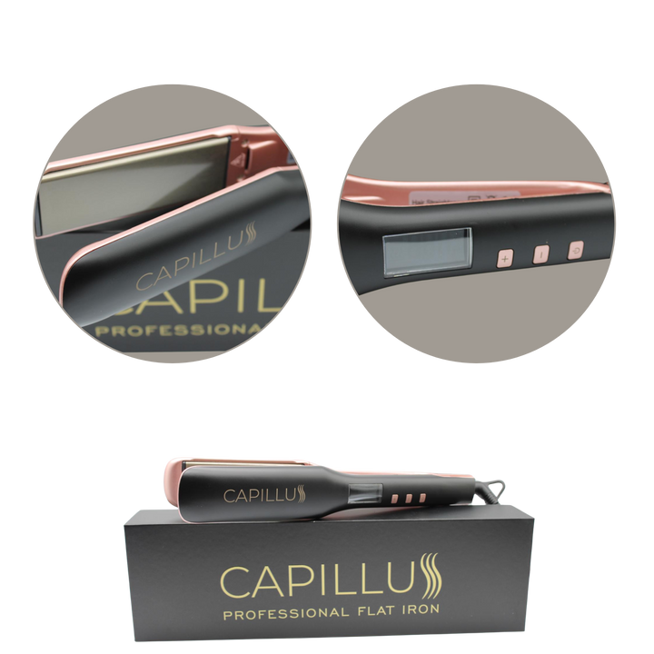CAPILLUS Plancha Cerámica/Nano Titanio - Variedad de tamaños