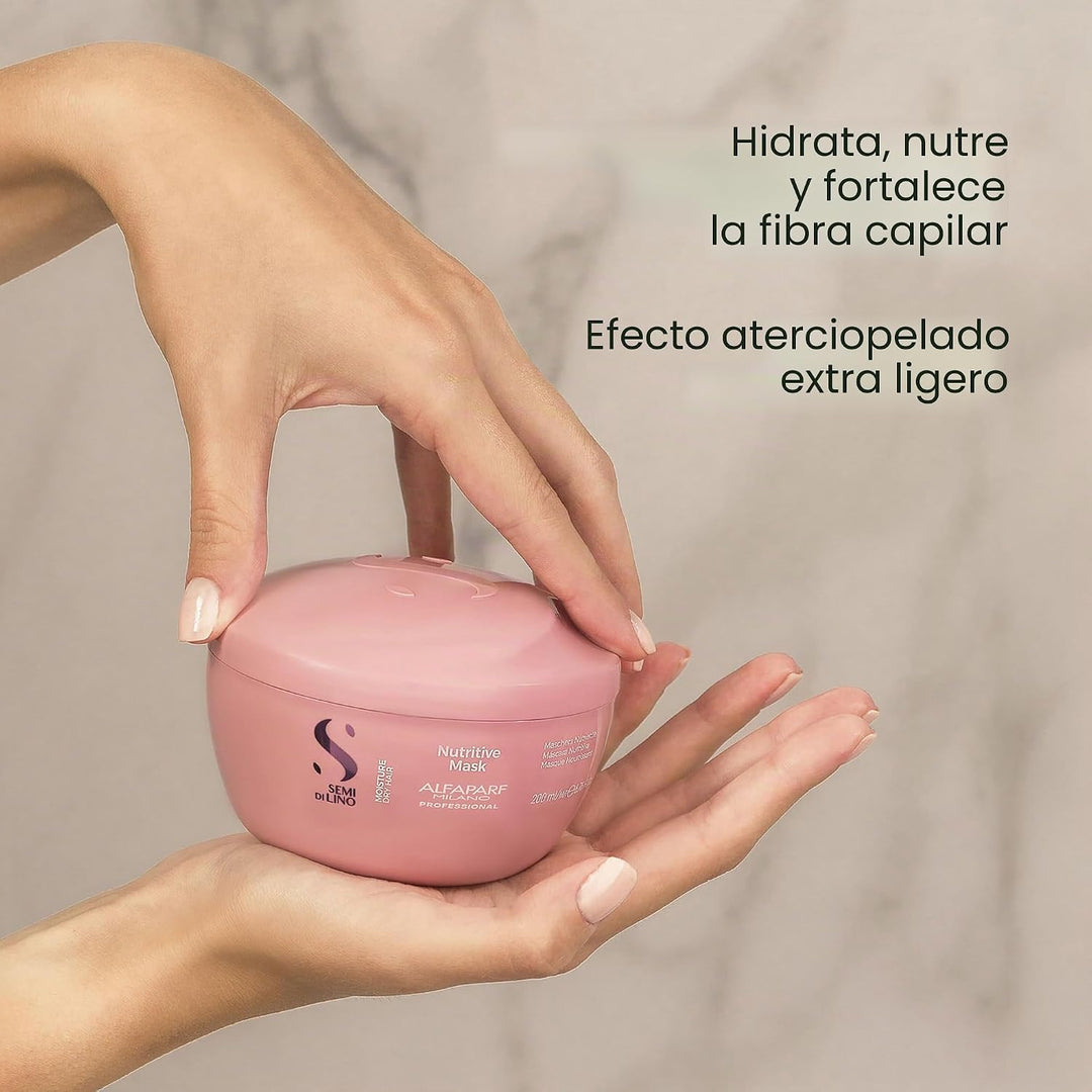Alfaparf Milano Semi di Lino Moisture Nutritive Mask – Hidratación y Nutrición Intensa