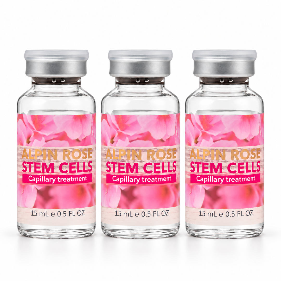 Alpine Rose células madre tratamiento capilar para cabello seco y maltratado