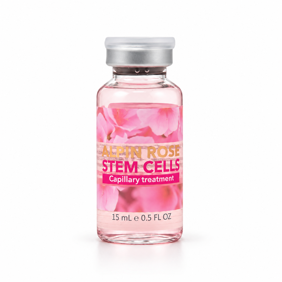 Alpine Rose células madre tratamiento capilar para cabello seco y maltratado