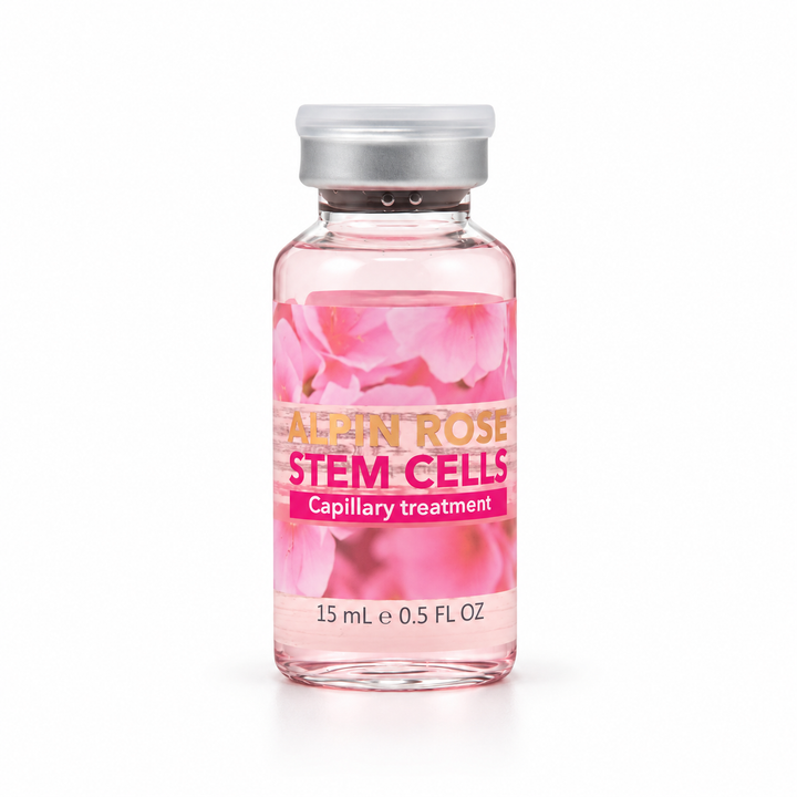Alpine Rose células madre tratamiento capilar para cabello seco y maltratado