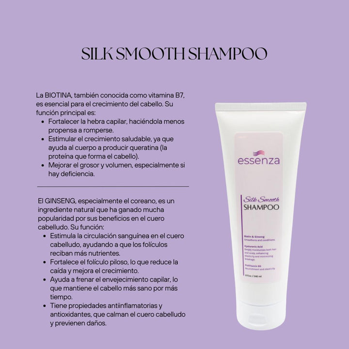 Silk Smooth Shampoo- ESSENZA