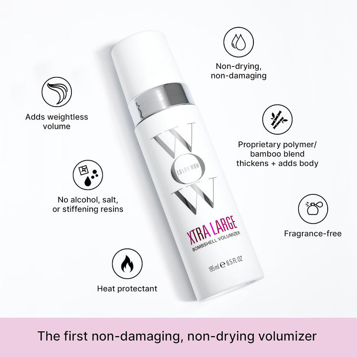 Color Wow Xtra Large Bombshell Volumizer espuma ligera para dar volumen y cuerpo al cabello