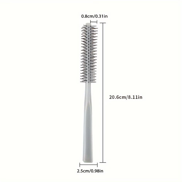 cepillo Diseñado para trabajar con precisión áreas pequeñas del cabello. Ideal para flequillos, raíces, baby hairs y acabados detallados durante el secado y estilizado.