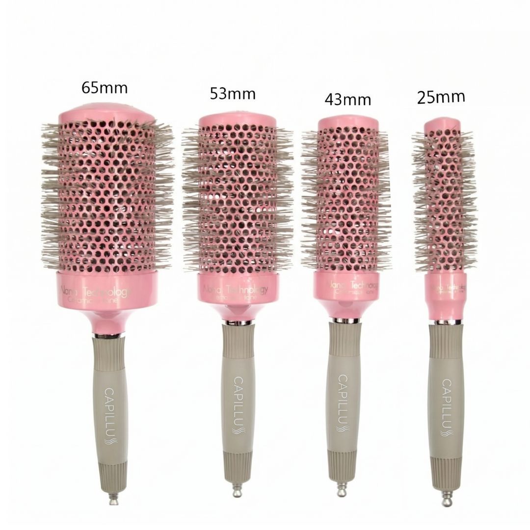 Tecnologia de ceramina y nano titanio para menos frizz y mas brillo