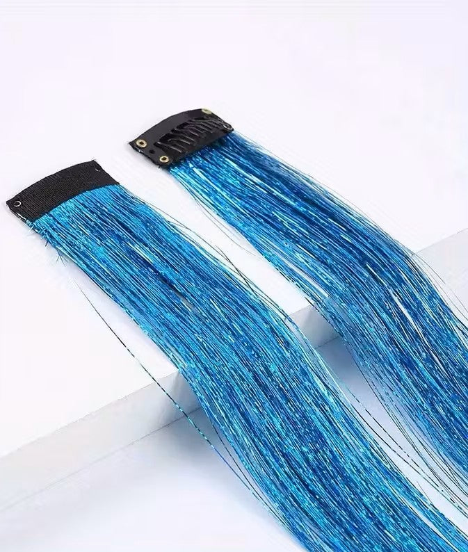 Extension de oropel con clip (unidad)