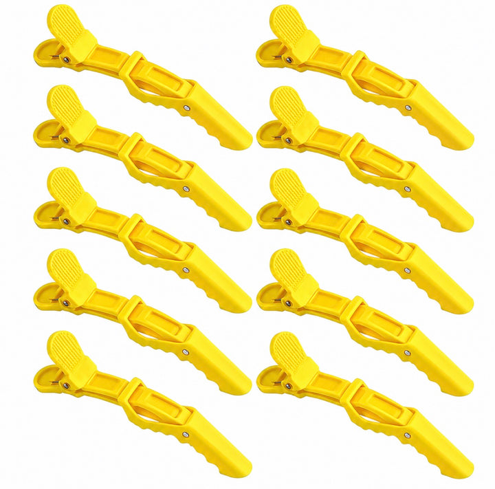 Pinzas Profesionales para cabello – Pack de 10 Unidades, Antideslizantes y Resistentes