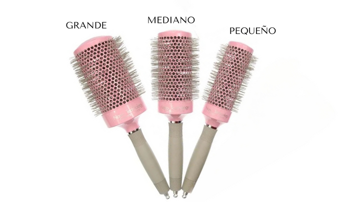 Cepillo profesional anti frizz Capillus con nanotitanio, perfecto para todo tipo de cabello