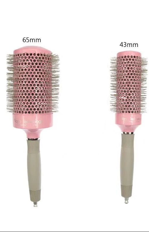 Cepillo Tamaño grande y pequeño, ideal para todo tipo de cabello. Peinado sin frizz y liso espectacular.