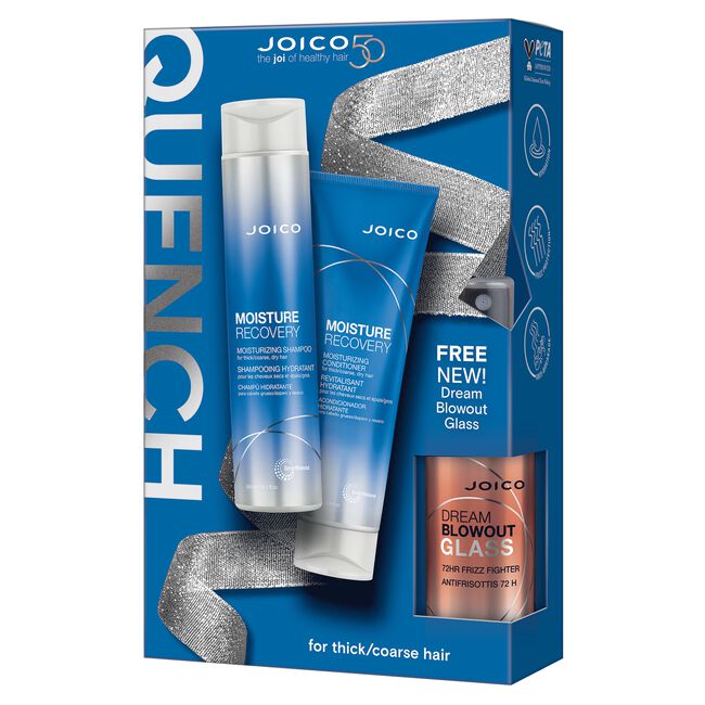 Kit Joico Moisture Recovery Holiday con shampoo y acondicionador para nutrición profunda del cabello seco