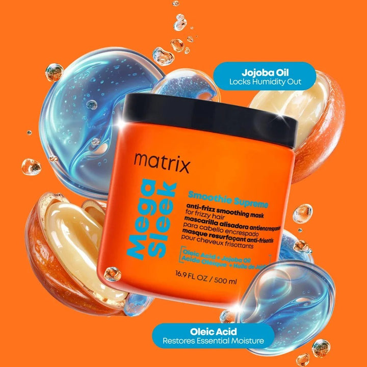 Anti frizz, hidratacion profunda para cabellos secos y rebeldes