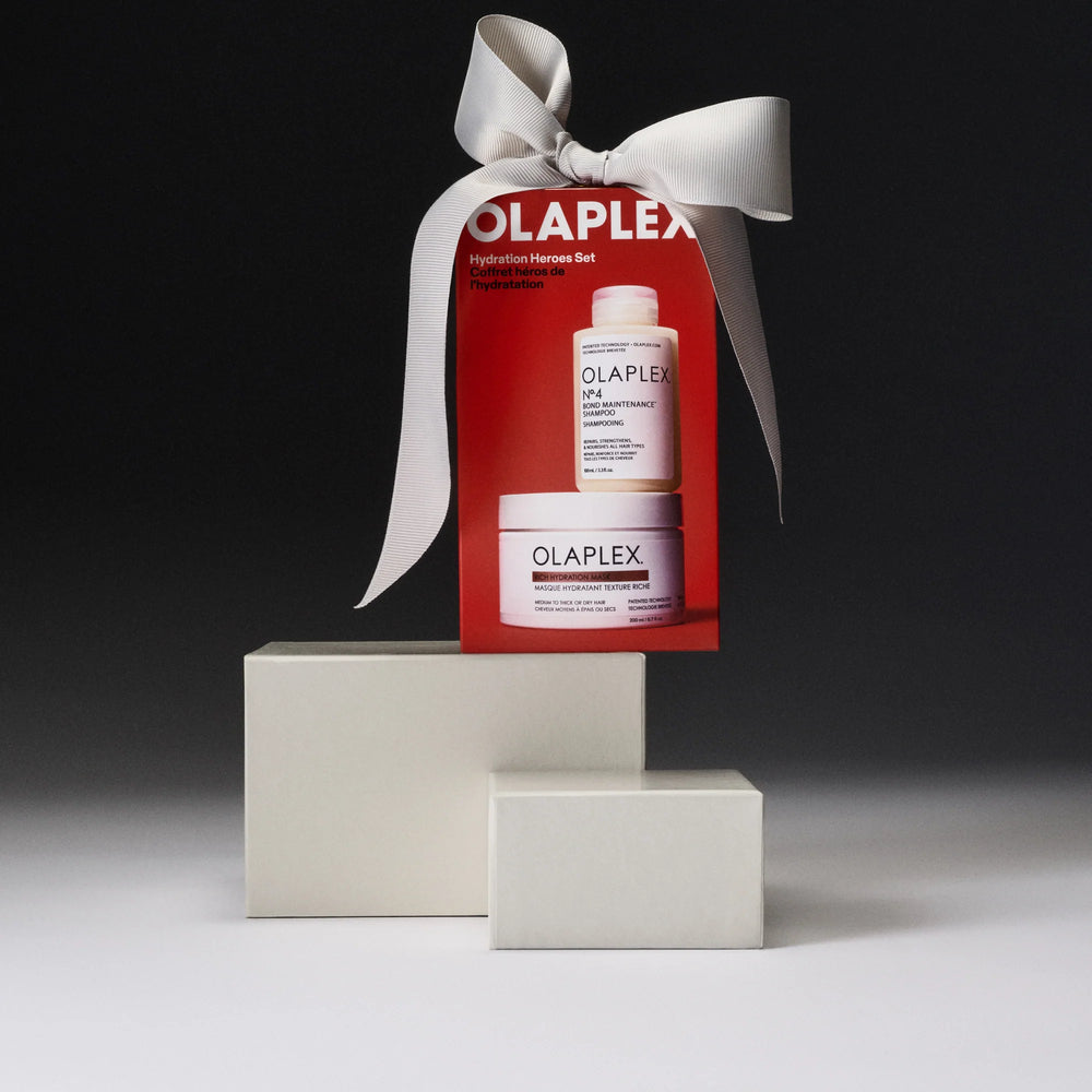 OLAPLEX Hydration Heroes Set con Nº.4 Bond Maintenance Shampoo 100 ml y Rich Hydration Mask 200 ml