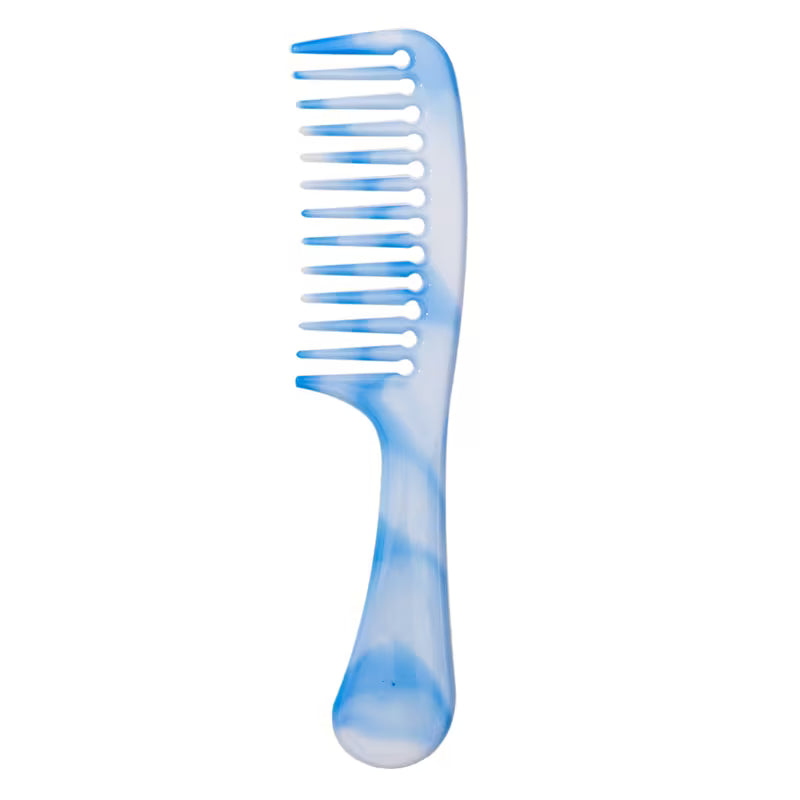 Peinilla Desenredante de Dientes Anchos | Ideal para Cabello Húmedo o Seco