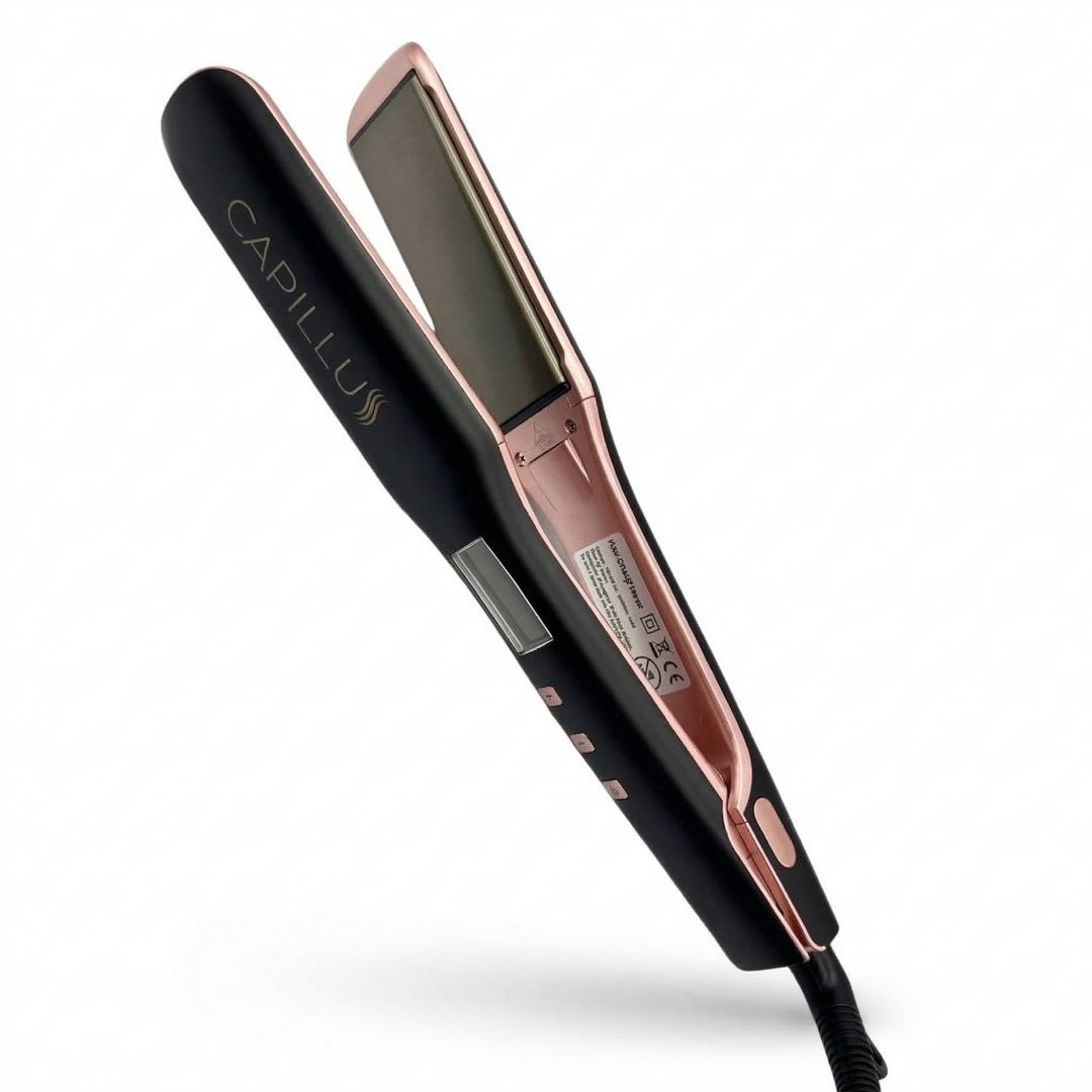 Planchas Capillus en dos tamaños, 1 pulgada y 1.5 pulgadas, ideales para todo tipo de cabello