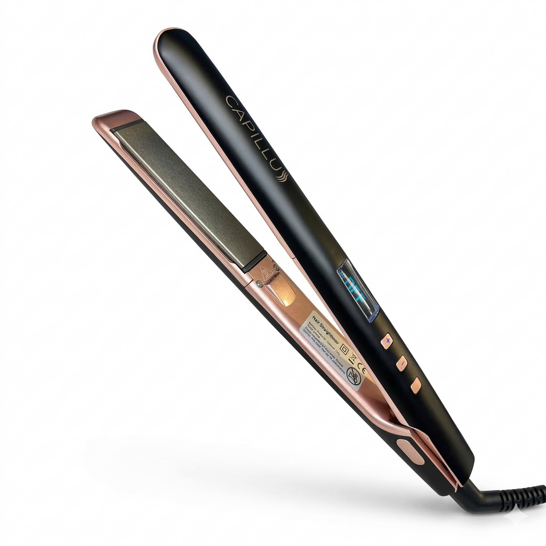 Planchas Capillus en dos tamaños, 1 pulgada y 1.5 pulgadas, ideales para todo tipo de cabello