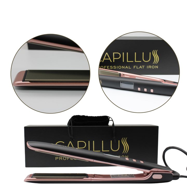 CAPILLUS Plancha Cerámica/Nano Titanio - Variedad de tamaños