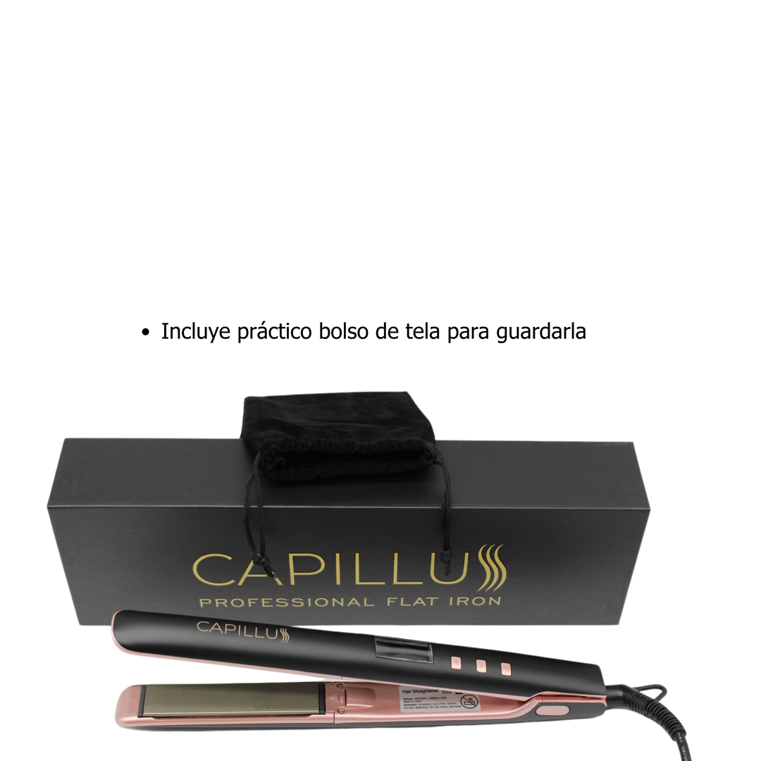 CAPILLUS Plancha Cerámica/Nano Titanio - Variedad de tamaños