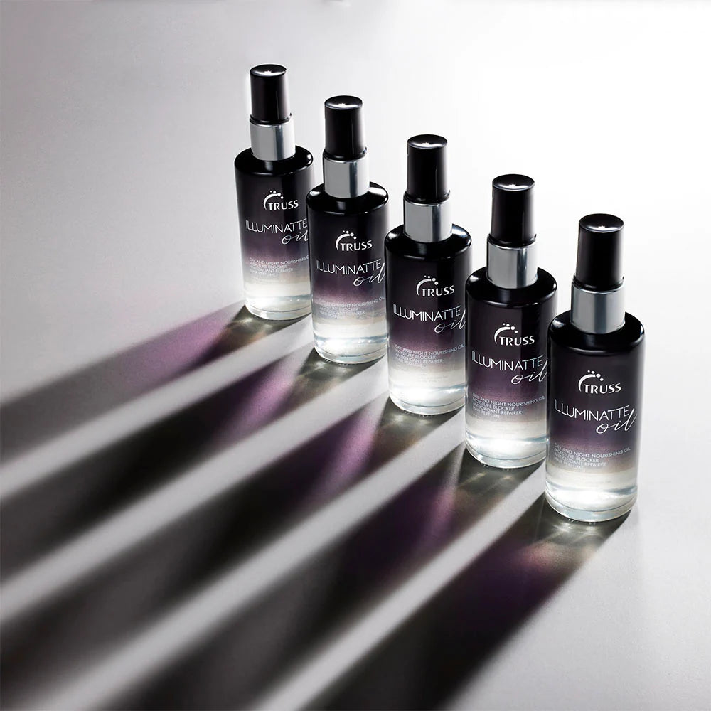 Truss Illuminatte Oil 60 ml aceite capilar finalizador para brillo, control de frizz, nutrición y protección térmica