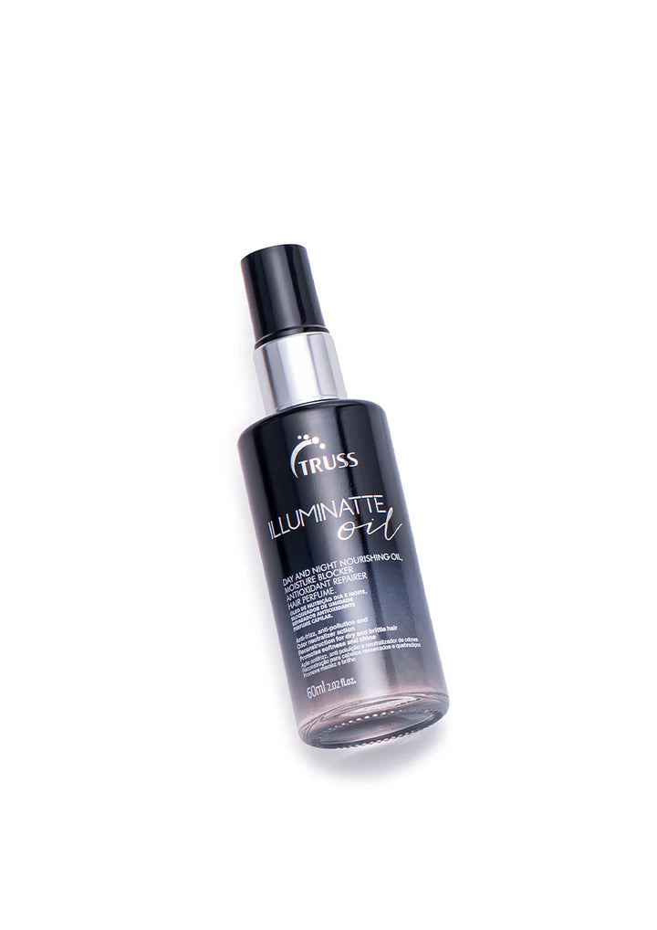 Truss Illuminatte Oil 60 ml aceite capilar finalizador para brillo, control de frizz, nutrición y protección térmica