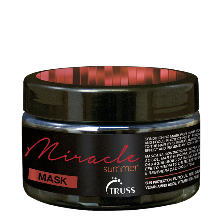 Truss Miracle Summer Mask 180 g tratamiento capilar con protección UV para cabello expuesto al sol, mar y piscina