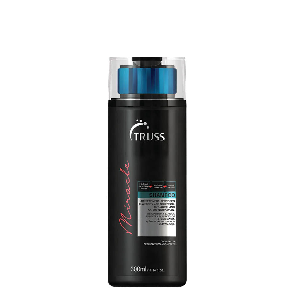 Truss Miracle Shampoo para fuerza, elasticidad, brillo y protección de color