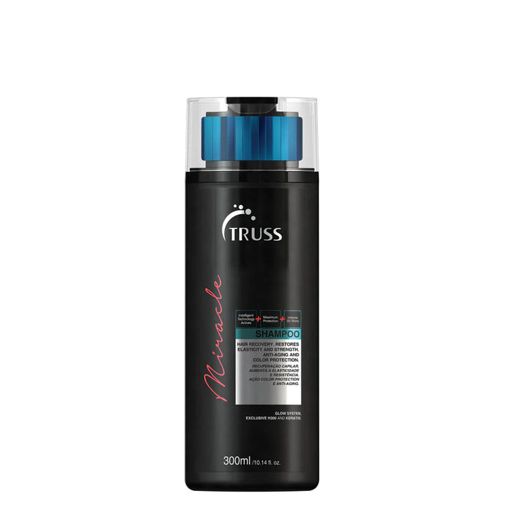 Truss Miracle Shampoo para fuerza, elasticidad, brillo y protección de color