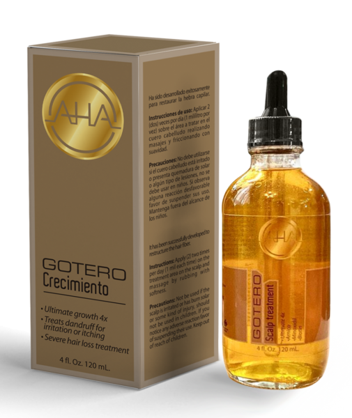 AHA Growth Dropper  – gotero de crecimiento con arnica, biotina y minoxidil para estimular el cabello