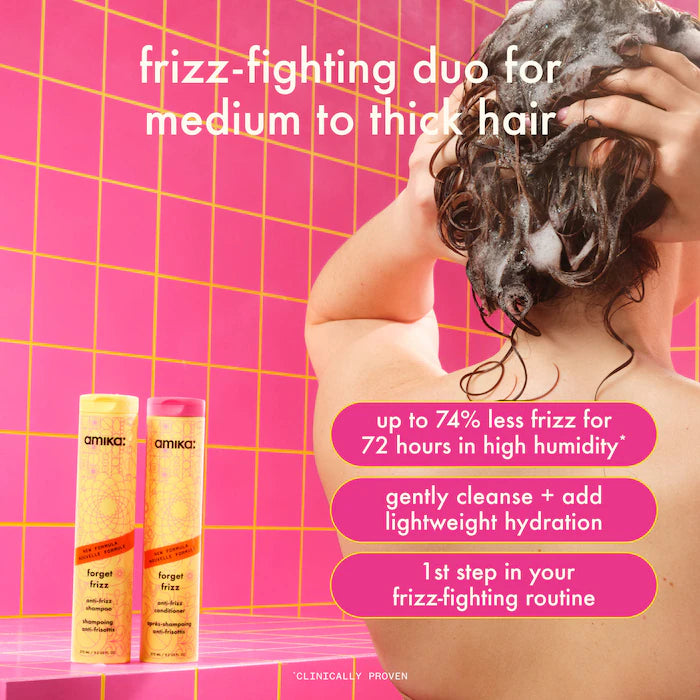 AMIKA: anti-frizz shampoo forget frizz