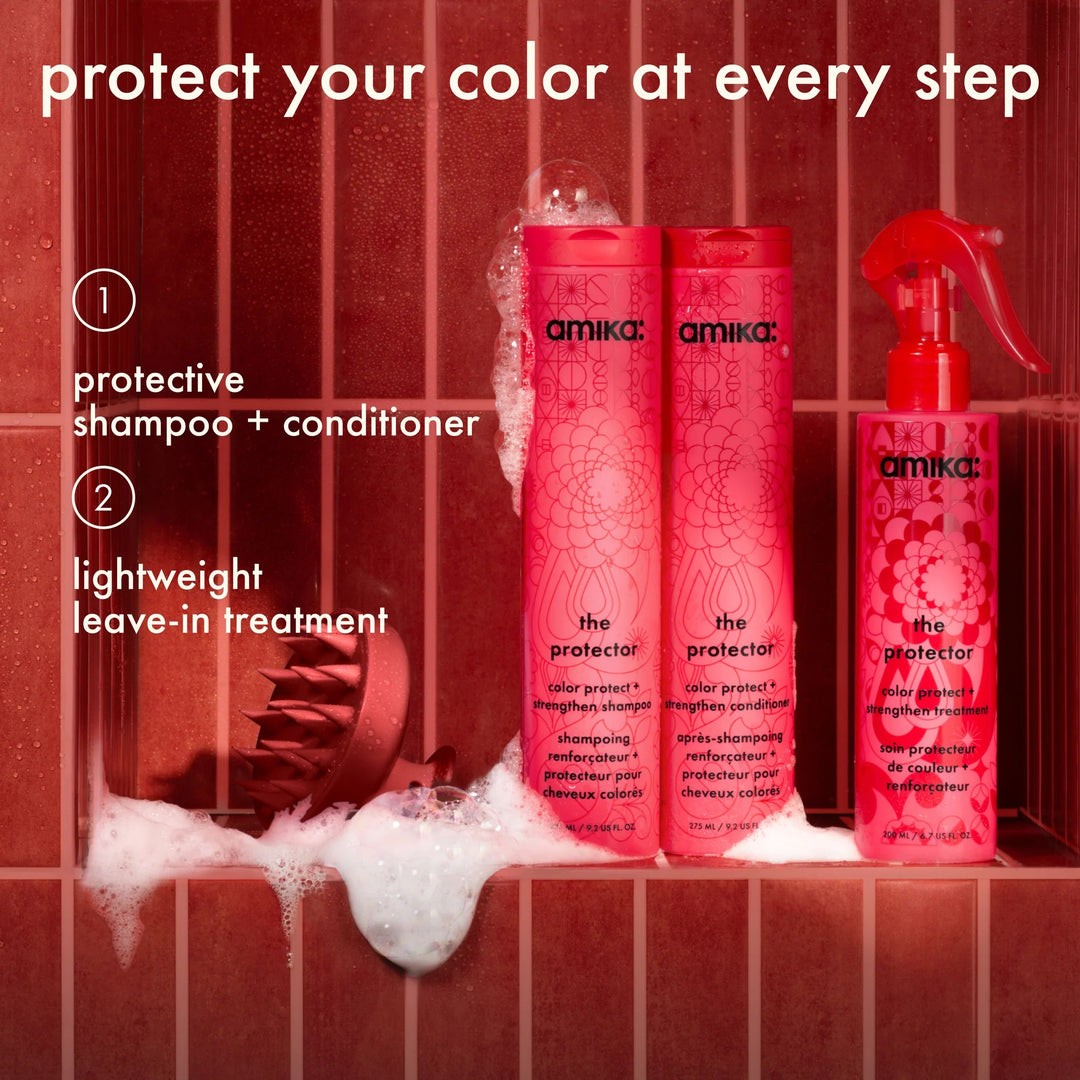 Acondicionador diseñado para cabello con color que ayuda a preservar la intensidad del color, fortalecer la hebra y aportar suavidad, brillo y manejabilidad.