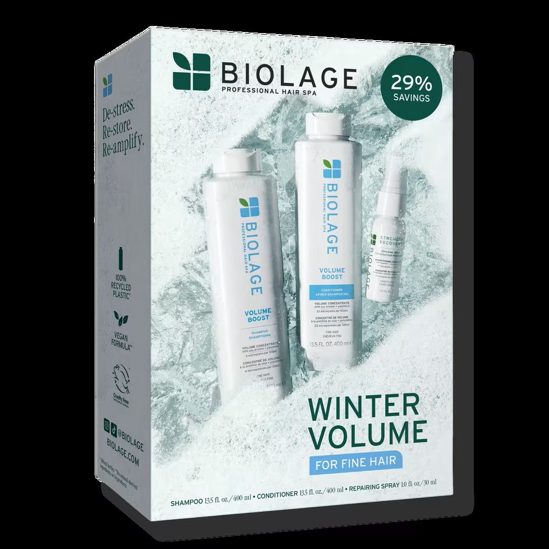 Kit Biolage VolumeBoost Holiday: volumen para cabello
