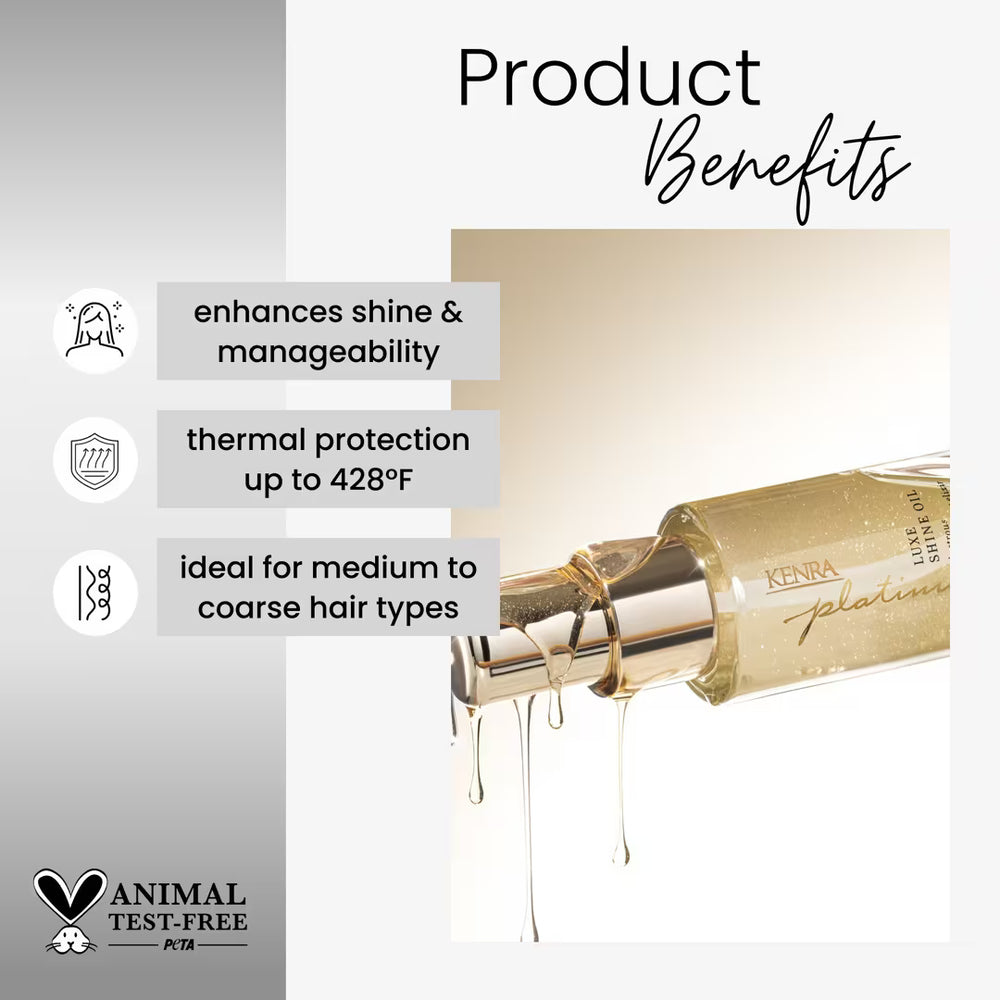 diseñado para mejorar la apariencia del cabello, aportando suavidad, brillo y un acabado más pulido, especialmente en cabellos opacos o con frizz.