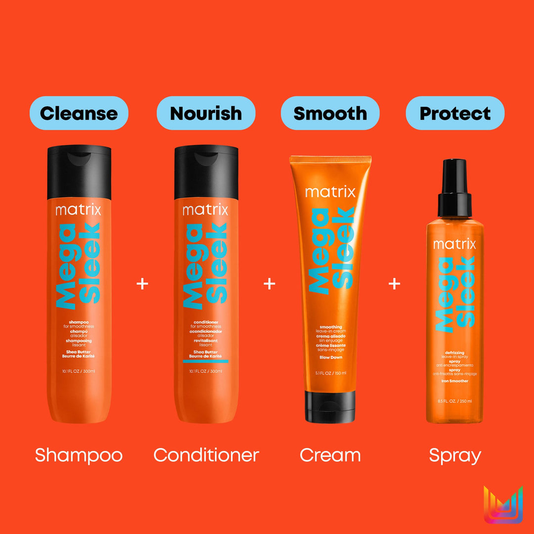 Matrix Mega Sleek Blowdown Smoothing Leave-In Conditioner