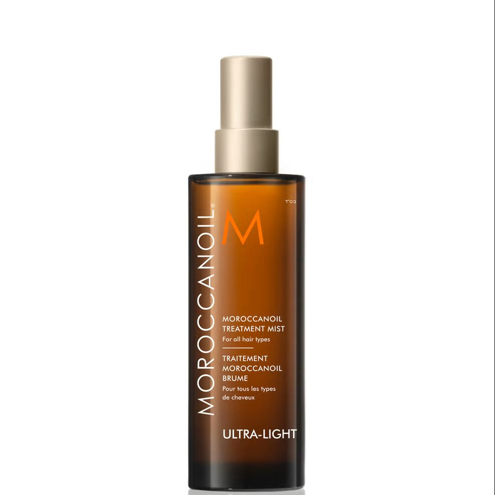 Moroccanoil Treatment Mist Ultra-Light: spray con aceite de argán para todo tipo de cabello, brillo y control de frizz.