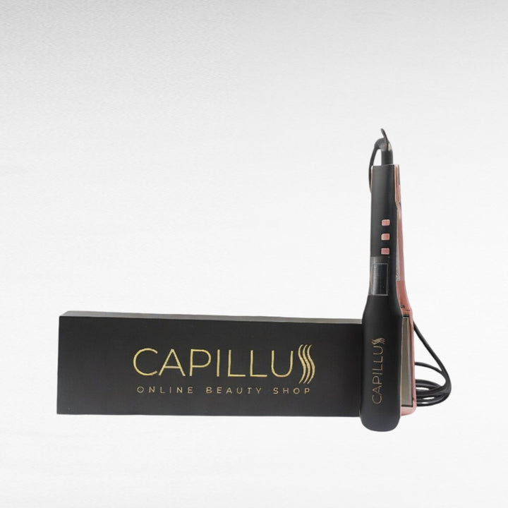 Plancha profesional Capillus de nanotitanio y cerámica para alisado perfecto