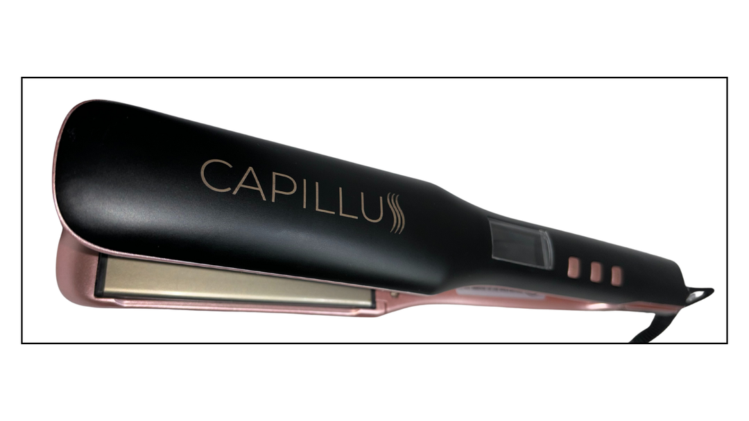 Plancha Capillus con tecnología MCH que mantiene la temperatura constante
